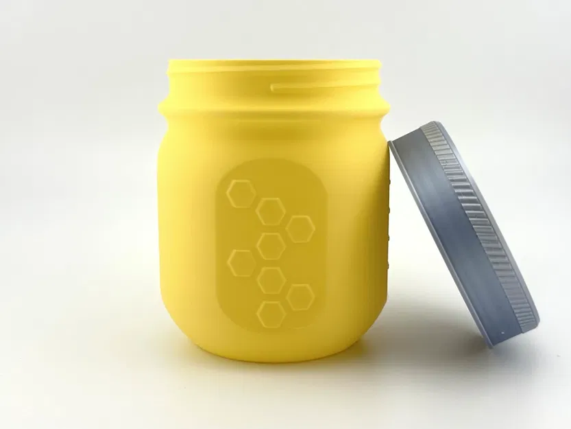 Hũ Mason Lùn Có Nắp (Chế Độ Bình Hoa) - Image 1