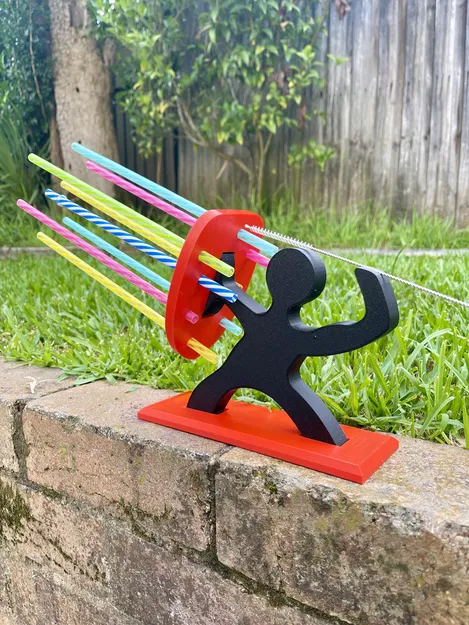 Giá Cắm Ống Hút Kiểu Spartan - Image 2