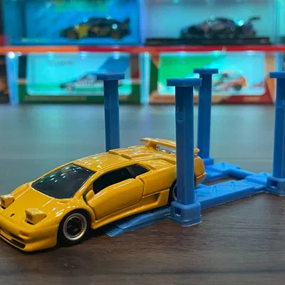 Cầu Nâng Xe Hot Wheels & Tỷ Lệ 1/64