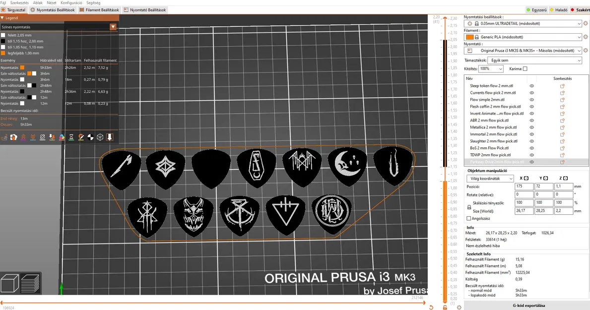 Bộ Pick Đàn Guitar Kim Loại (Metalcore, Deathcore, Metal) - Image 3