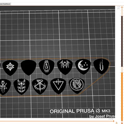 Bộ Pick Đàn Guitar Kim Loại (Metalcore, Deathcore, Metal)