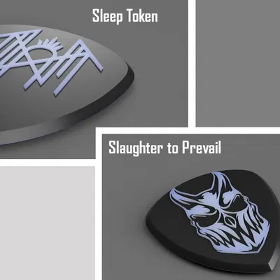 Bộ Pick Đàn Guitar Kim Loại (Metalcore, Deathcore, Metal)