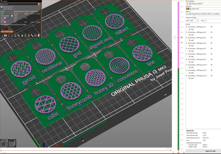 In 3D - Các tag ví dụ mẫu lưới in - Image 1