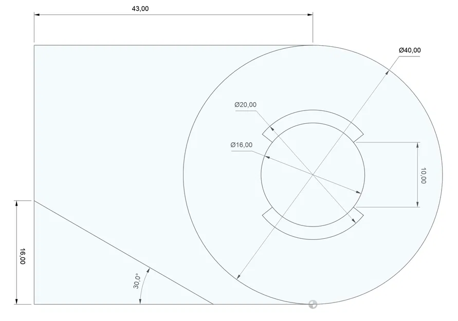 Kẹp Giữ Vòi Sen Grohe, Vòng Kẹp 40mm - Image 1