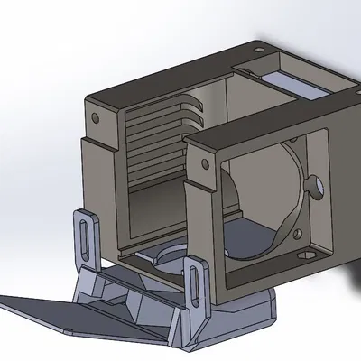 Vỏ Hotend Độ Cho Anycubic i3 Mega S