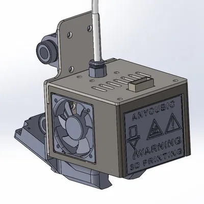 Vỏ Hotend Độ Cho Anycubic i3 Mega S