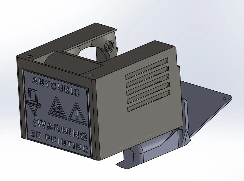 Vỏ Hotend Độ Cho Anycubic i3 Mega S - Image 4