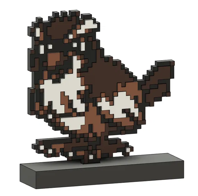 Chim Bồ Câu Dễ Thương Phong Cách 8bit Retro (Không Phải Pidgey) - Image 2