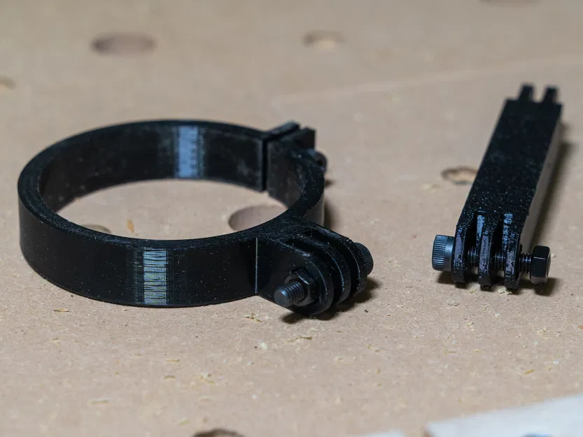 Đế GoPro Cánh Tay Nối Dài 100mm Cho Máy CNC Router Trục Chính 65mm - Image 4