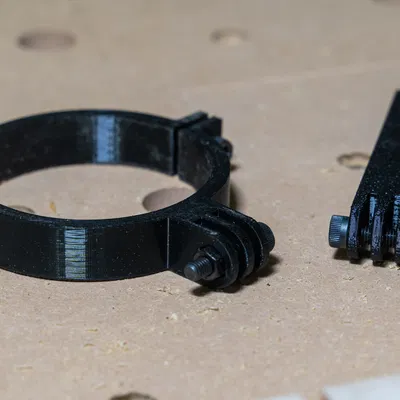 Đế GoPro Cánh Tay Nối Dài 100mm Cho Máy CNC Router Trục Chính 65mm