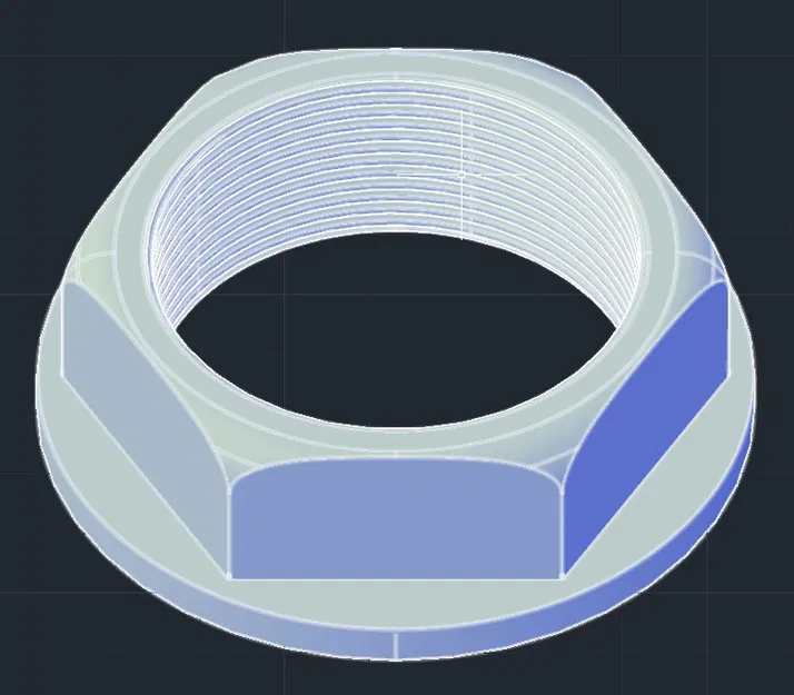 Đai ốc Côn Ngược "Pipe Contra Nut" - 2" BSP - Image 2