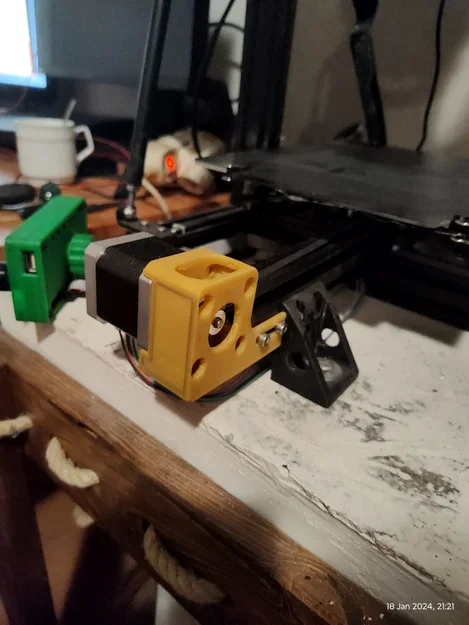 Mount động cơ NEMA 17 thay thế cho Ender 3 - Image 1