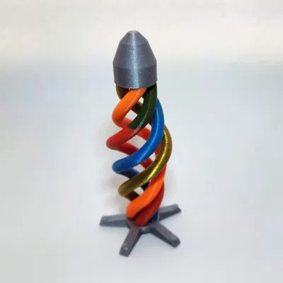 Bài thử nghiệm xoắn ốc đa màu