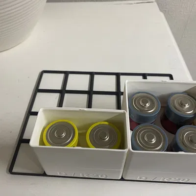 Hộp đựng pin D / R20 / LR20 theo chuẩn Gridfinity