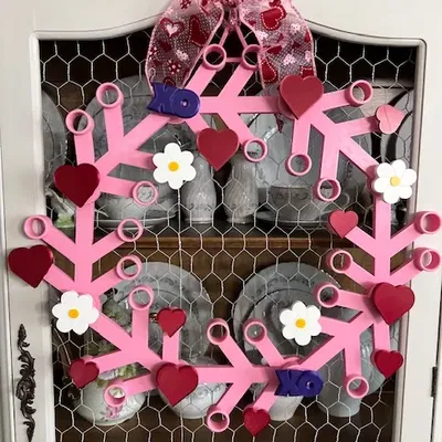 Chữ XO Ôm và Hôn cho Vòng hoa Lego Khổng Lồ