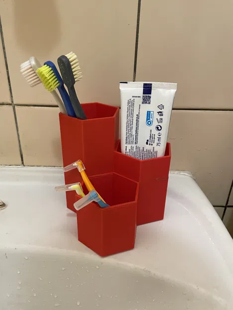 Hộp Đựng Bút Hình Lục Giác - Image 2