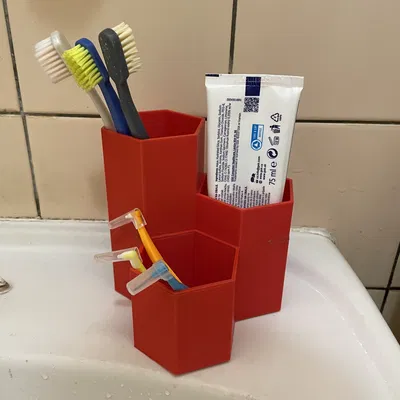 Hộp Đựng Bút Hình Lục Giác