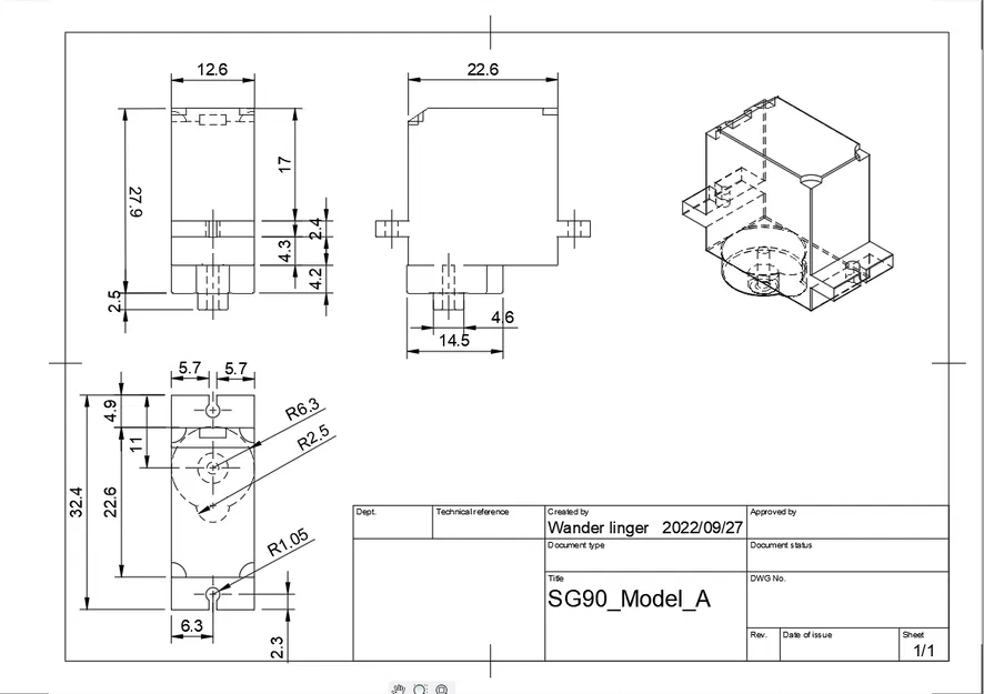 Tay Đỡ và Servo SG90 - Image 4