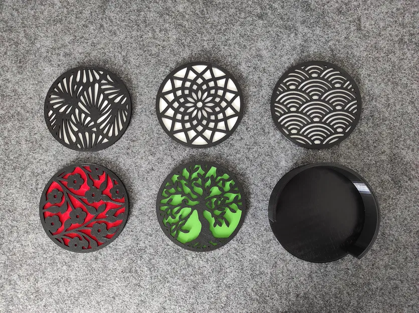 Bộ Đế Lót Cốc + Giá Đỡ - Image 1