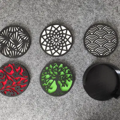 Bộ Đế Lót Cốc + Giá Đỡ