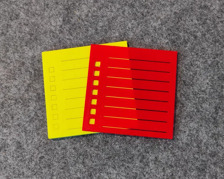 Khuôn Vẽ Gạch Đầu Dòng Cho Giấy Ghi Chú - Image 1