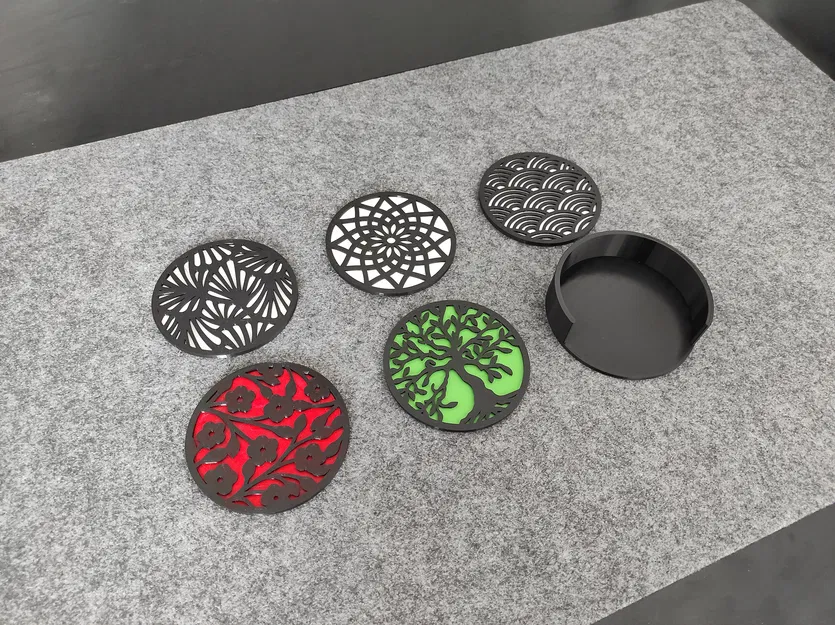 Bộ Đế Lót Cốc + Giá Đỡ - Image 2