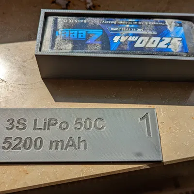 Vỏ cứng Hardcase cho Pin LiPo 3S