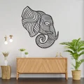 Mẫu Voi Trang Trí Tường 3D - Thumbnail 2