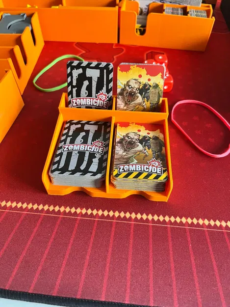 Khay Bài Zombicide (Thêm bản đôi và đơn, có chỗ bỏ bài) - Image 1