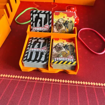 Khay Bài Zombicide (Thêm bản đôi và đơn, có chỗ bỏ bài)