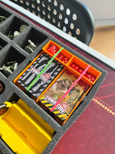 Khay Bài Zombicide (Thêm bản đôi và đơn, có chỗ bỏ bài) - Image 4