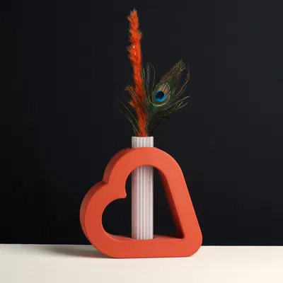 Chậu Hoa Hình Trái Tim