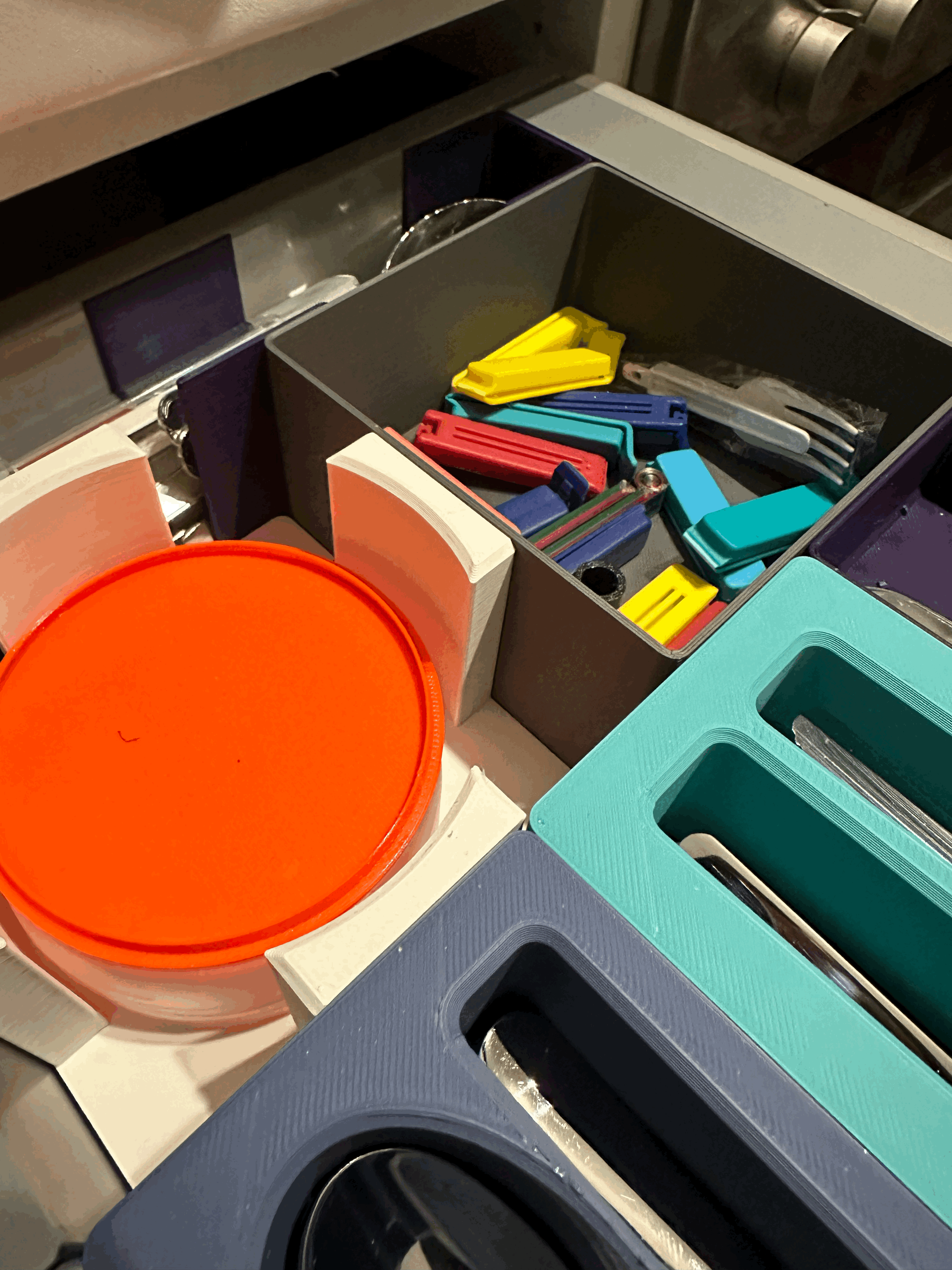 Hộp đựng dao nĩa module Gridfinity cho ngăn kéo Ikea cũ - Image 3