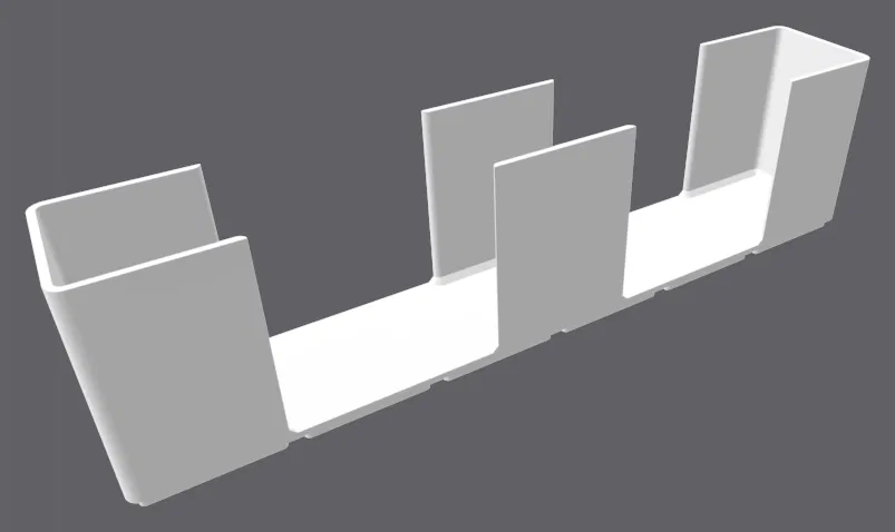Hộp đựng dao nĩa module Gridfinity cho ngăn kéo Ikea cũ - Image 13