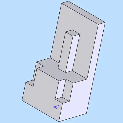 Vẽ kỹ thuật Lập kế hoạch công việc Kim loại Cơ bản - Chi tiết lắp ghép HuT015C