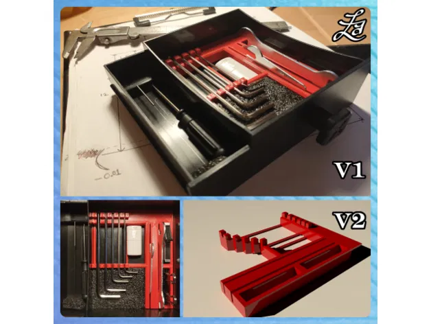 Ender 3 V2 - Hộp Đựng Ngăn Kéo - Image 2