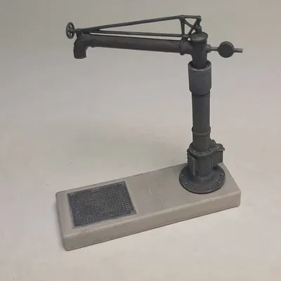 Vòi cấp nước kiểu Bỉ cho đầu máy hơi nước khổ H0 1:87