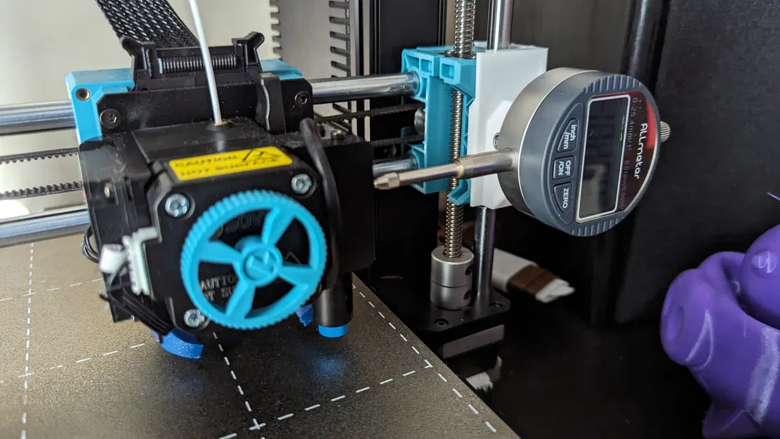 Giá đỡ đồng hồ so trục X cho Sovol SV06 Plus - Image 3