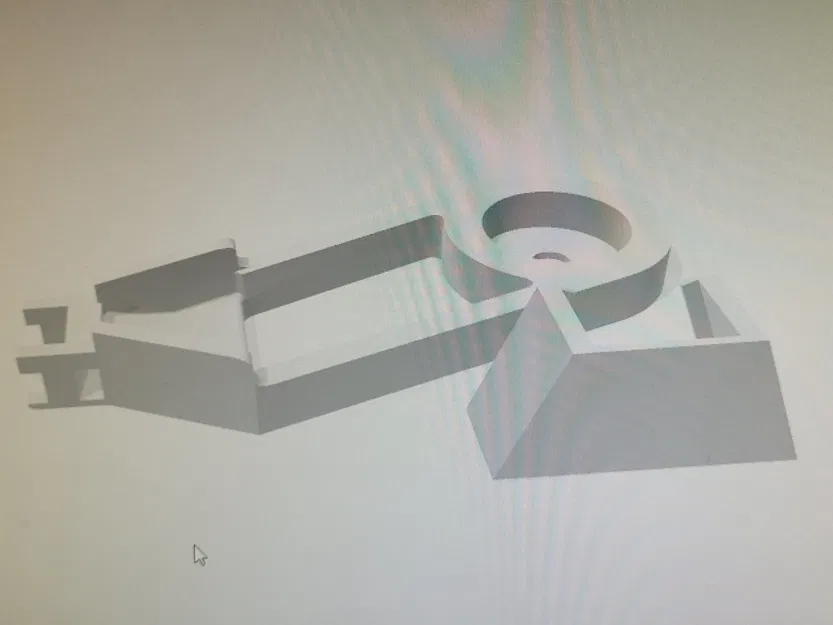 Giá đỡ cáp bàn in Ender 3 cho giá đỡ bàn cứng - bản chỉnh sửa - Image 1