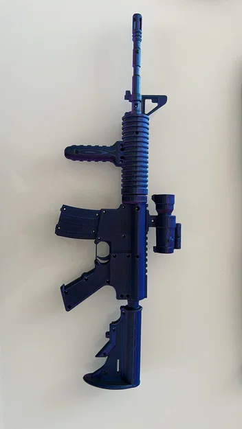 Mẫu Súng M4 Dễ In - Image 2