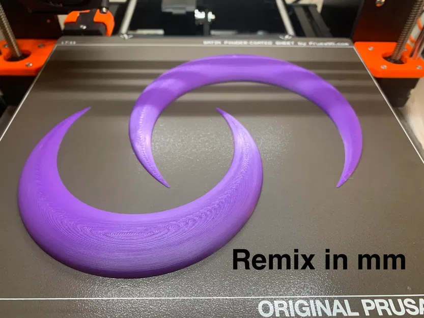 Mặt Trăng Tóc (Hair Moons) tính bằng mm - Image 1