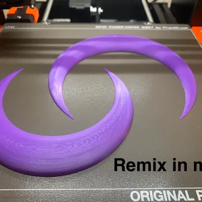 Mặt Trăng Tóc (Hair Moons) tính bằng mm