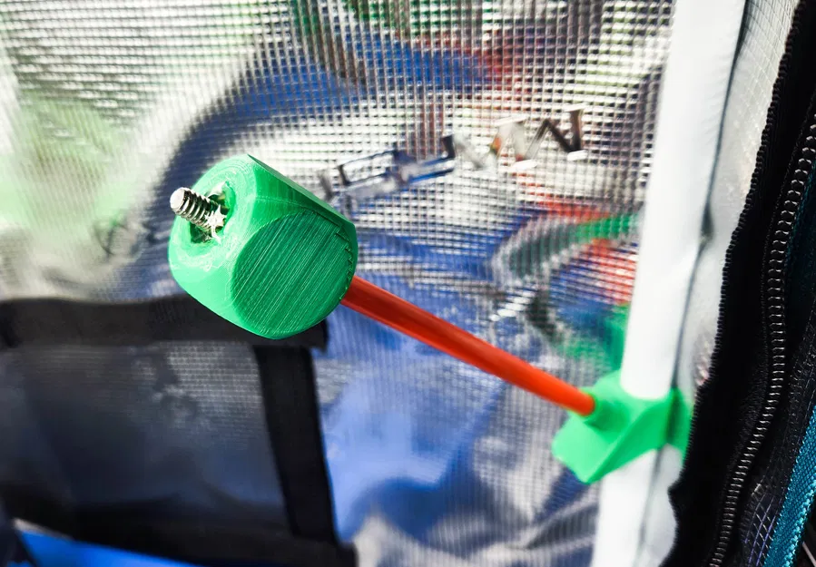 Bộ chuyển đổi lều trồng cây 16mm cho trục 8mm (giá đỡ camera) - Image 1