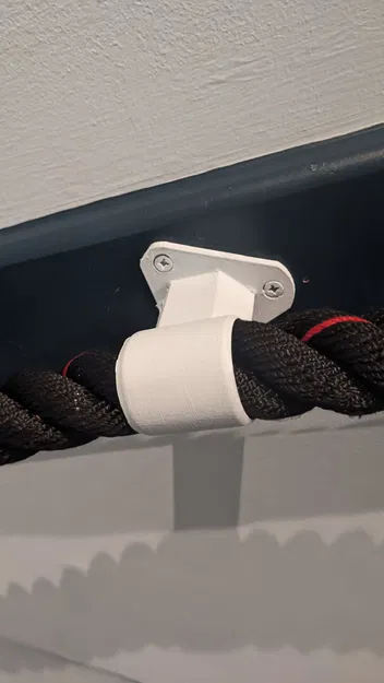 Pát/Tay vịn gắn dây thừng dày 38mm - Image 1