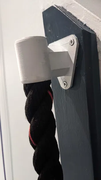 Pát/Tay vịn gắn dây thừng dày 38mm - Image 3