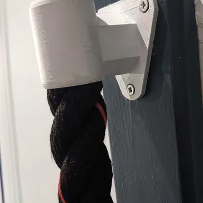 Pát/Tay vịn gắn dây thừng dày 38mm