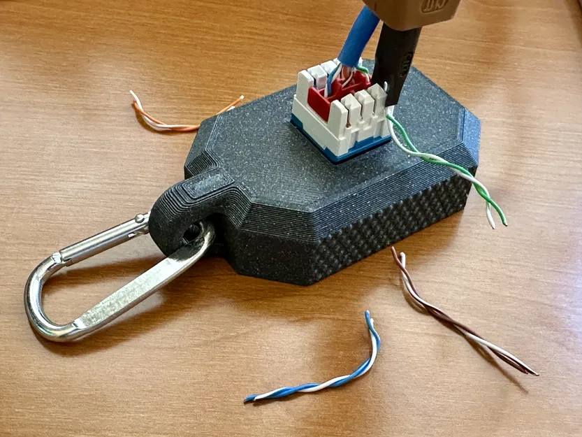 Punch Puck - Kẹp giữ Keystone CAT5e/6+ (Belden) - Image 1