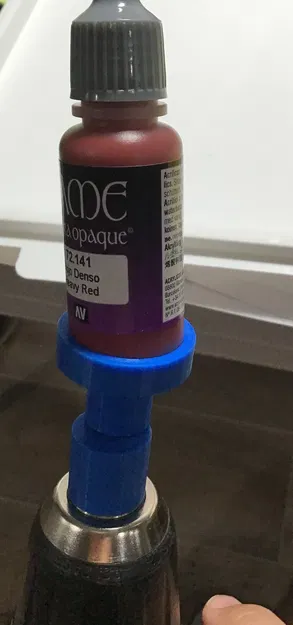 Máy Trộn Vortex Lắc Sơn Cho Máy Khoan - Chai Vallejo/Army Painter/v.v. - Image 1