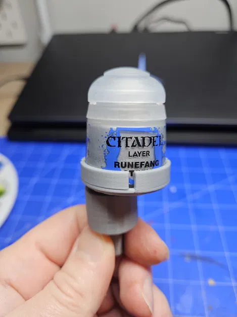 Giá đỡ chai sơn Citadel / 33mm cho máy Vortex Mixer - Image 1