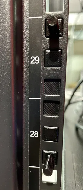 Giá Đỡ Cho Rack Máy Chủ 1U và 2U (Thay Thế Ốc và Đai Ốc Lồng) - Image 2